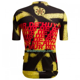 Wielershirt Santini 2023 La Fleche Wallonne - Geel Zwart Rood